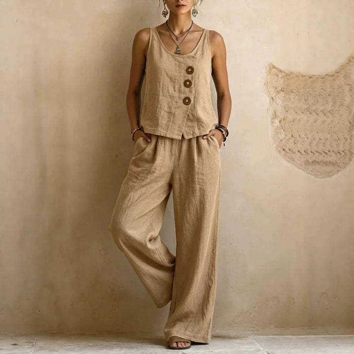 Genevieve Relaxed Sleeveless Everyday Set
