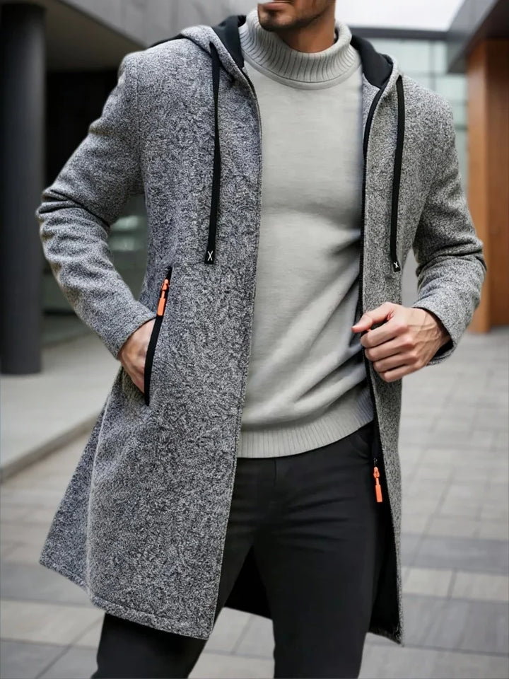 Lachlan Zip Front Fleece Coat