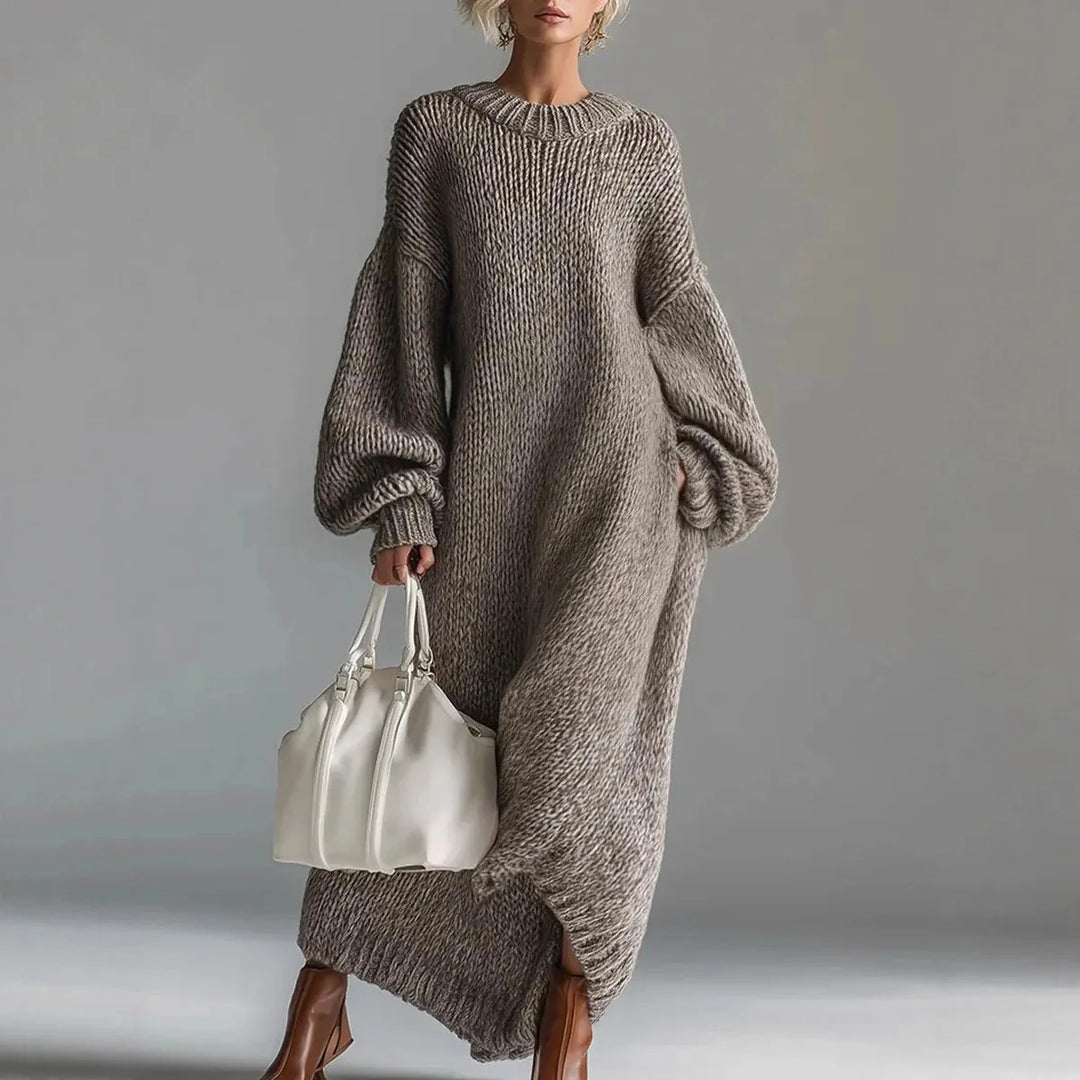 Meliora Chunky Knit Sweater Dress