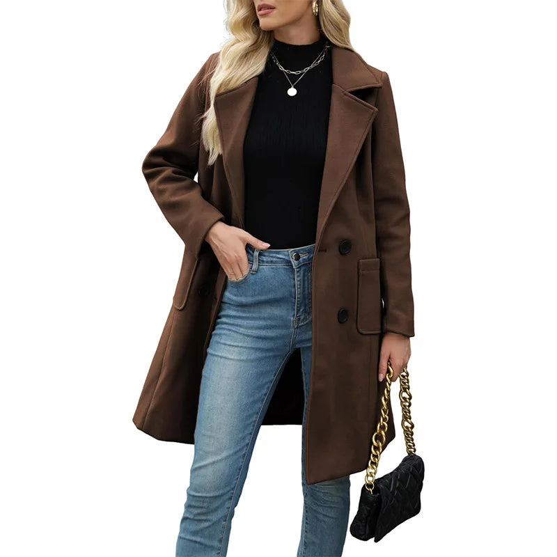 Larkin Double Breasted Coat