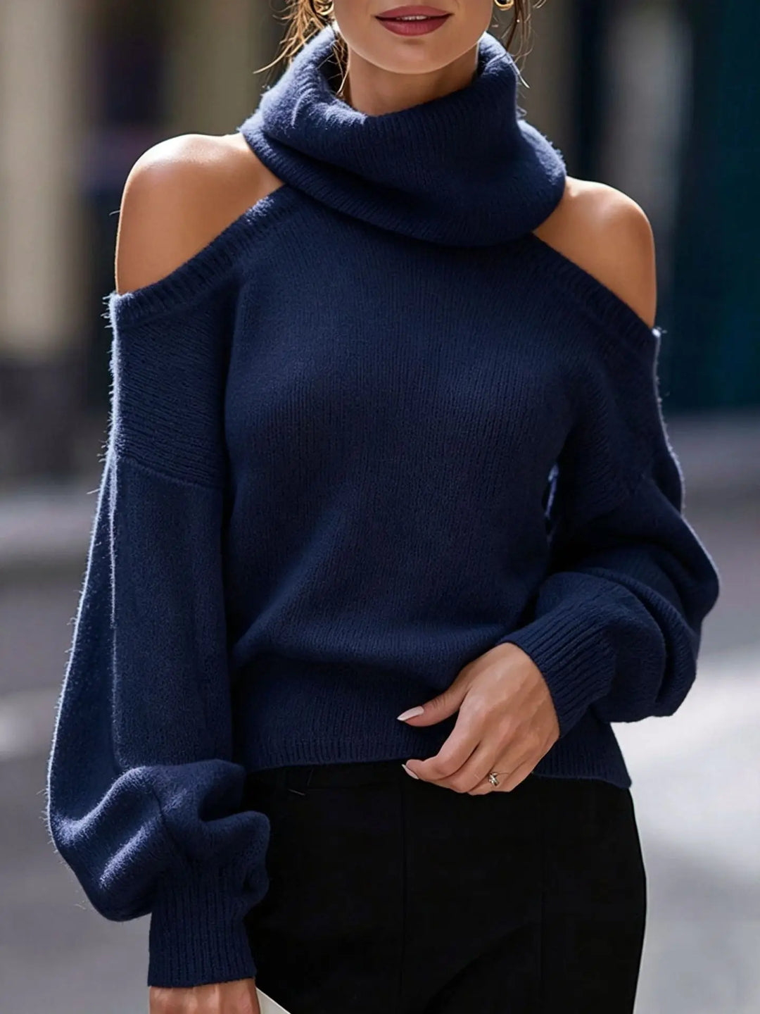 Imara Cold Shoulder Sweater