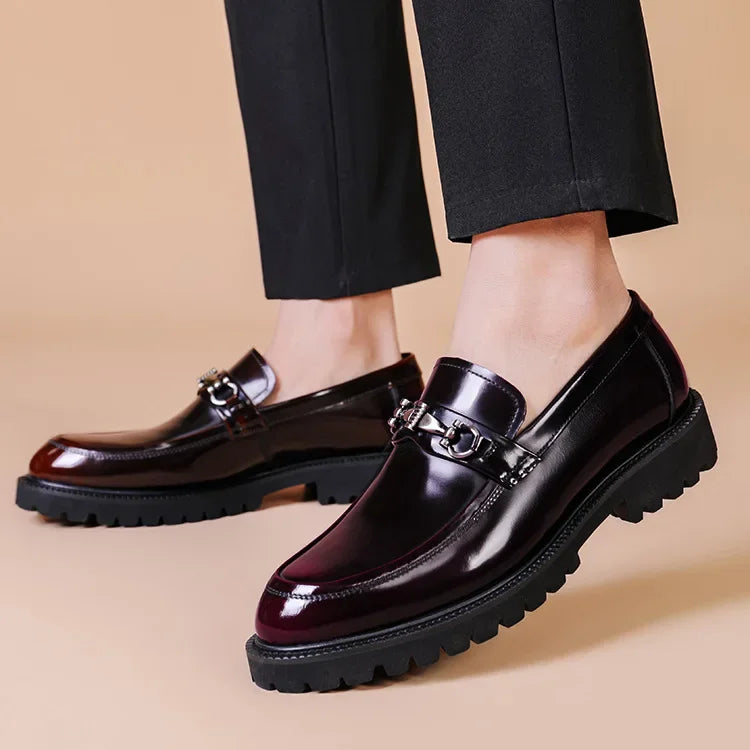 Valentino Leather Loafers