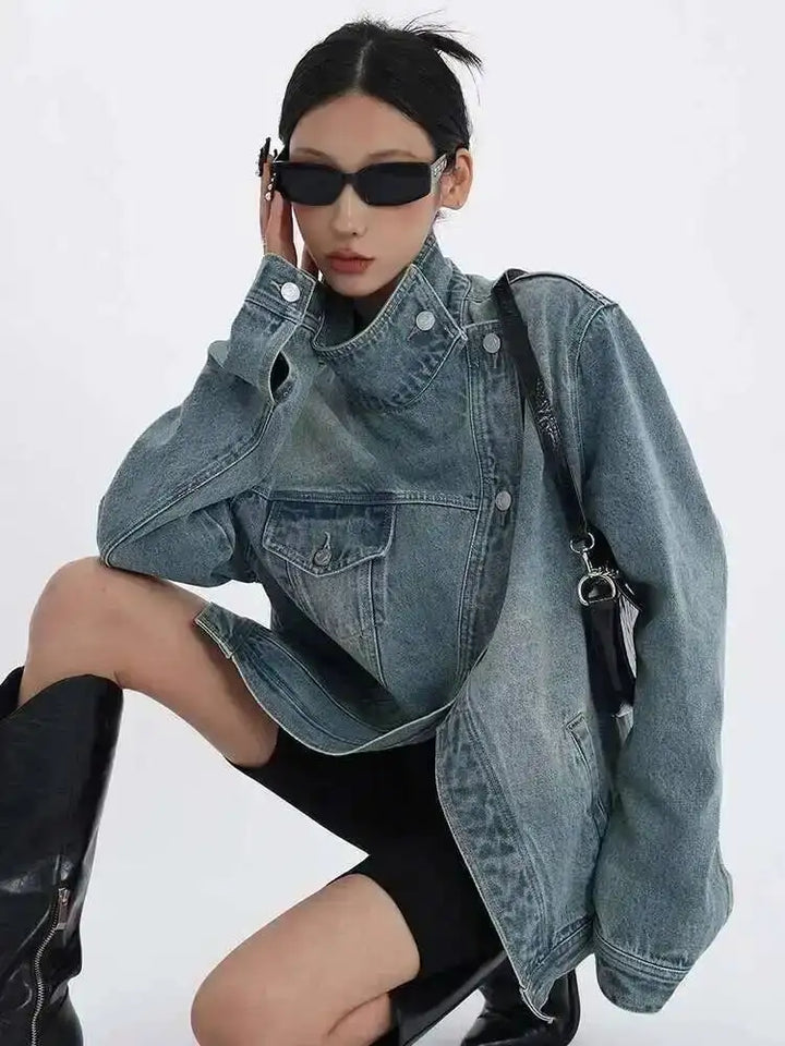 Sophia Oversized Denim Jacket
