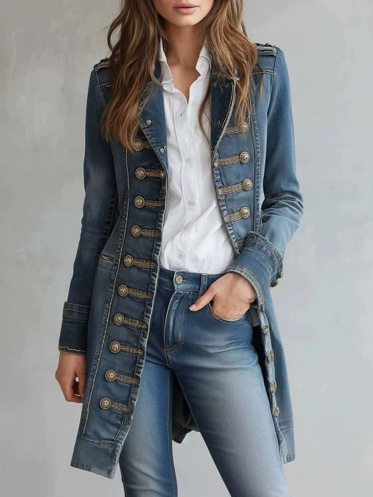 Daphne Denim Trench Coat