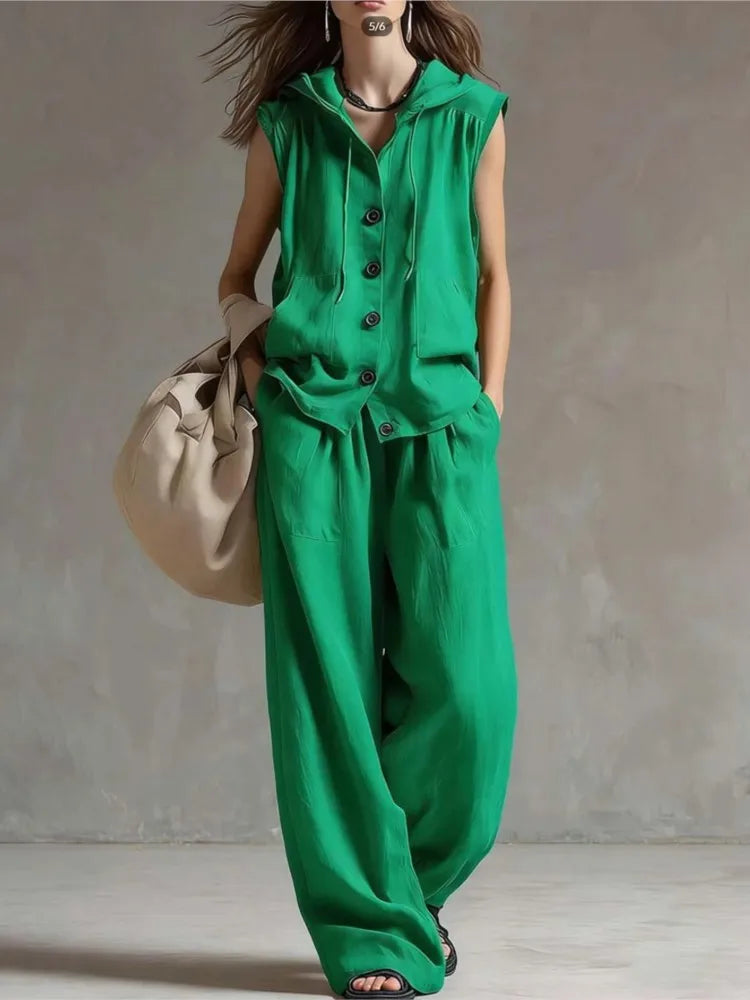 Delaney Relaxed Hooded Set