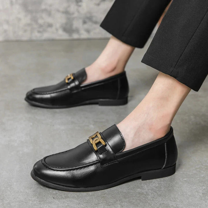 Charles Leather Dress Loafers