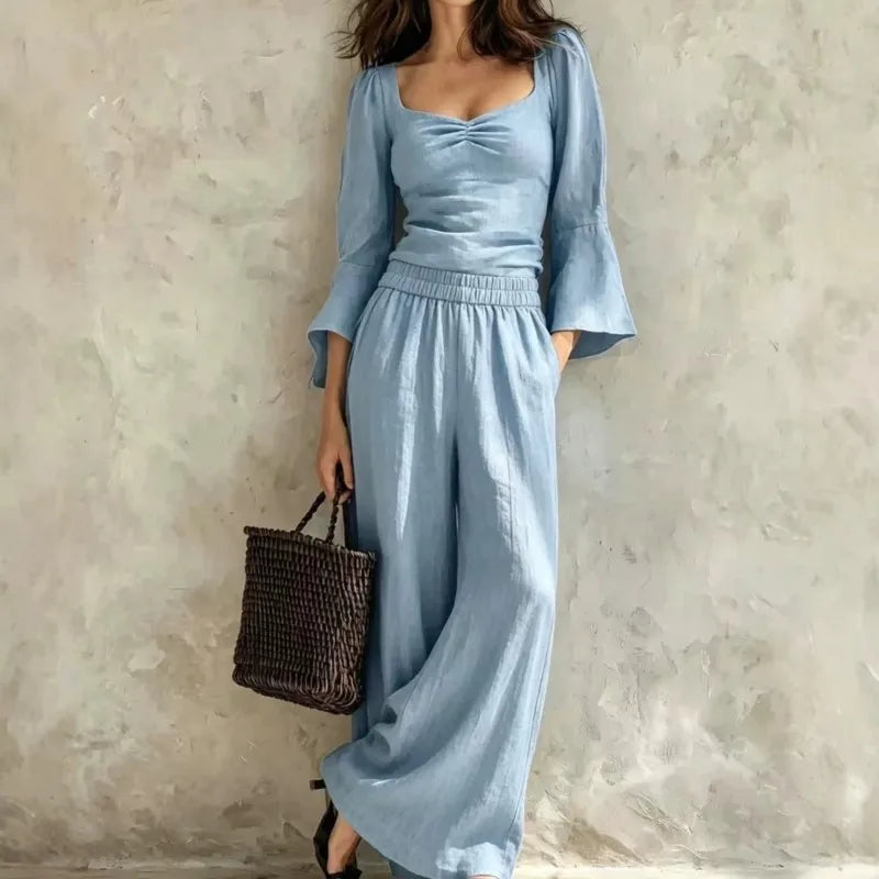 Farrow Ruched Bodice Set