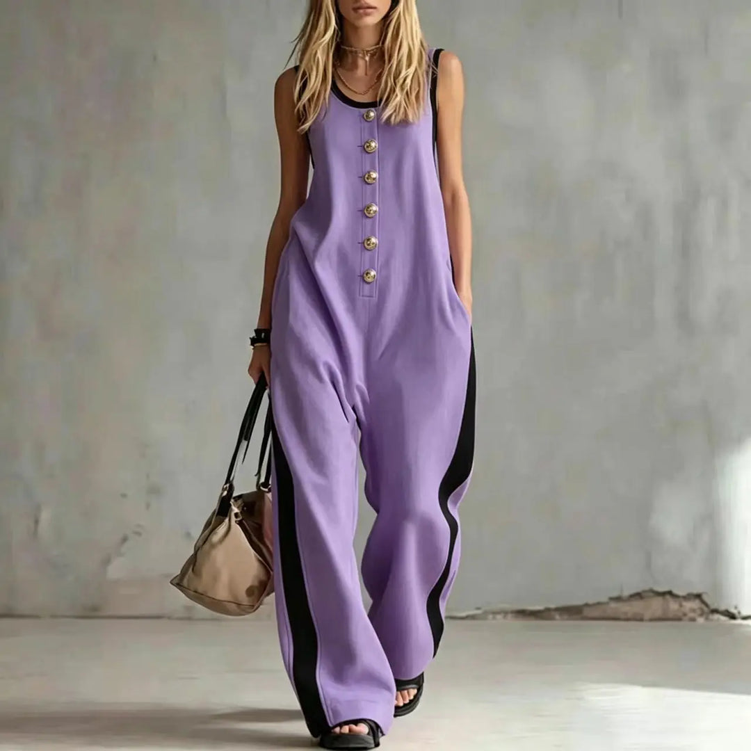 Caselle Sophisticated Wide Leg Jumpsuit