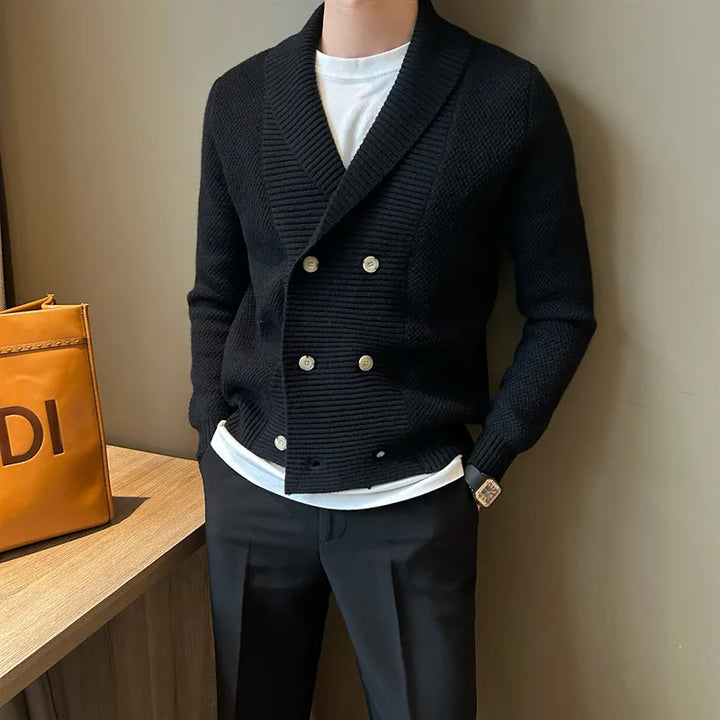 Castor Shawl Collar Cardigan