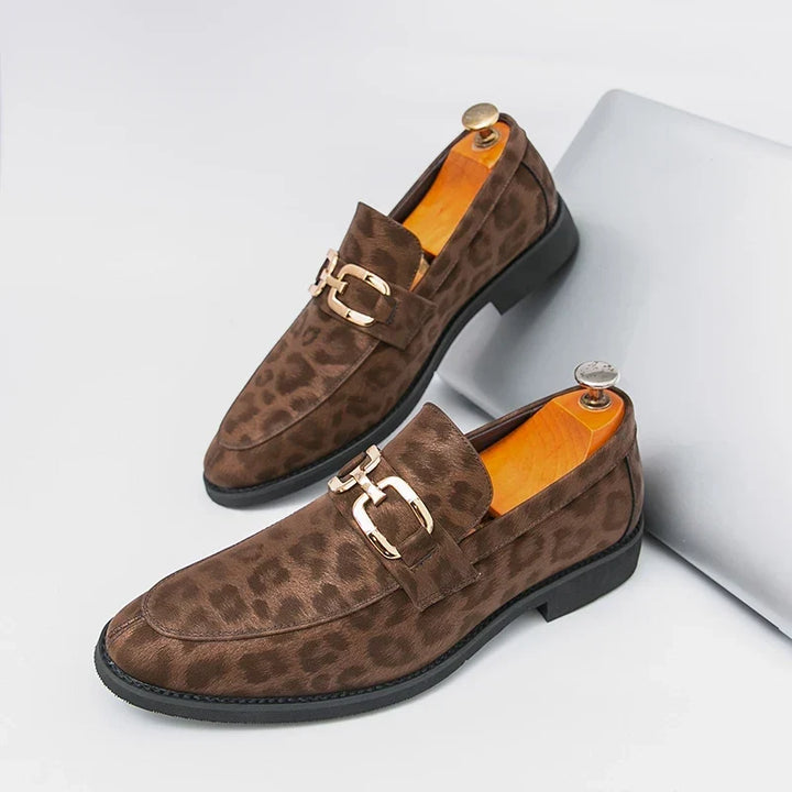 Rafael Leopard Loafers