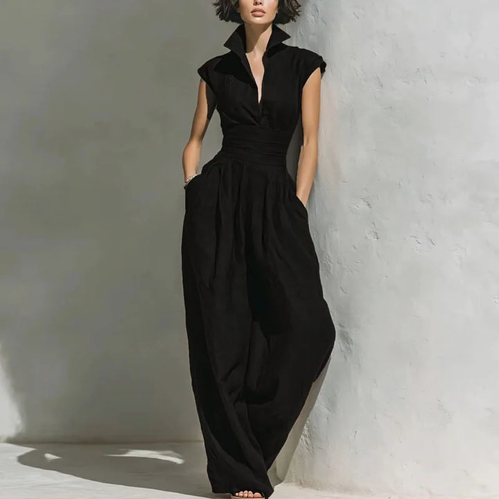 Davelle Comfortable Wide Leg Jumpsuit