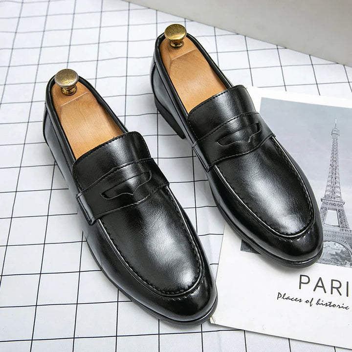 Zak Classic Leather Loafers