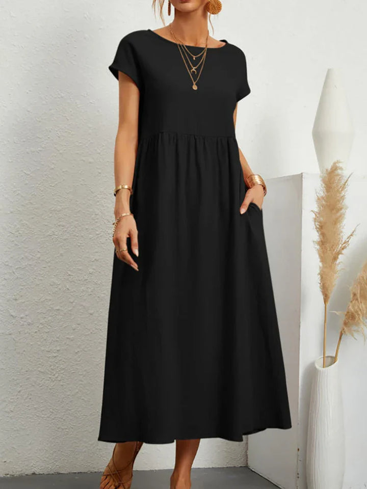 Solene Relaxed Pocket Maxi Dress