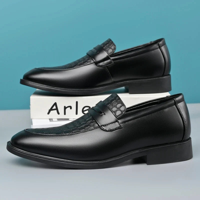 Evan Leather Dress Loafers