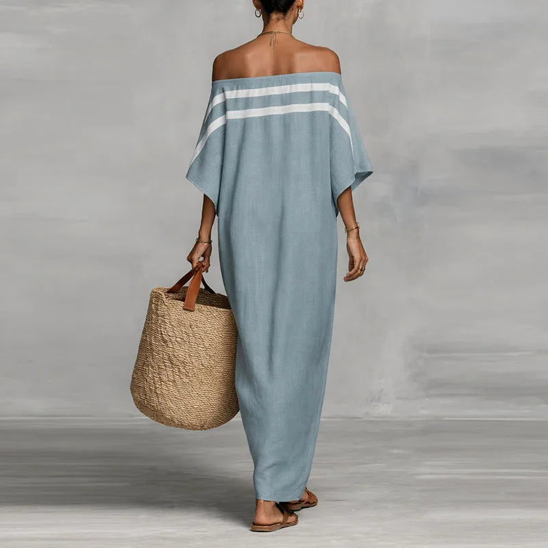 Nikkie Off Shoulder Maxi Dress