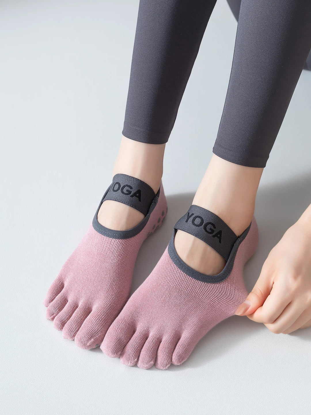 Ellie Non Slip Pilates Socks