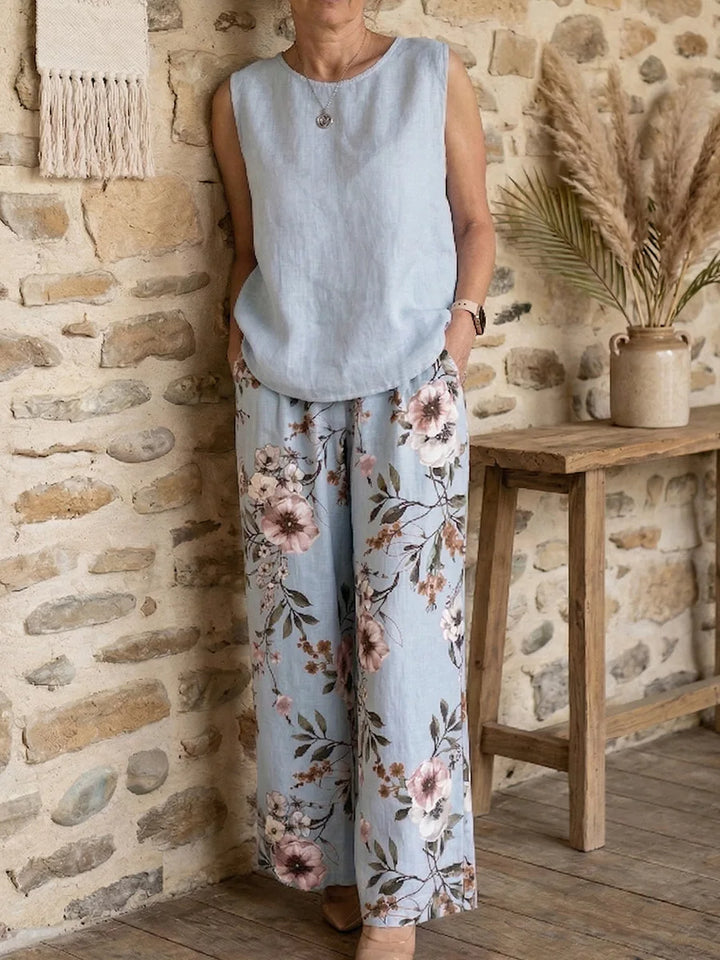 Quinn Floral Trouser Co-Ord Set