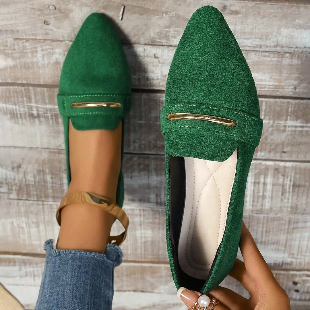 Aleigha Orthopedic Pointed Loafers