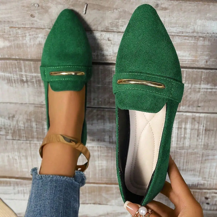 Aleigha Orthopedic Pointed Loafers