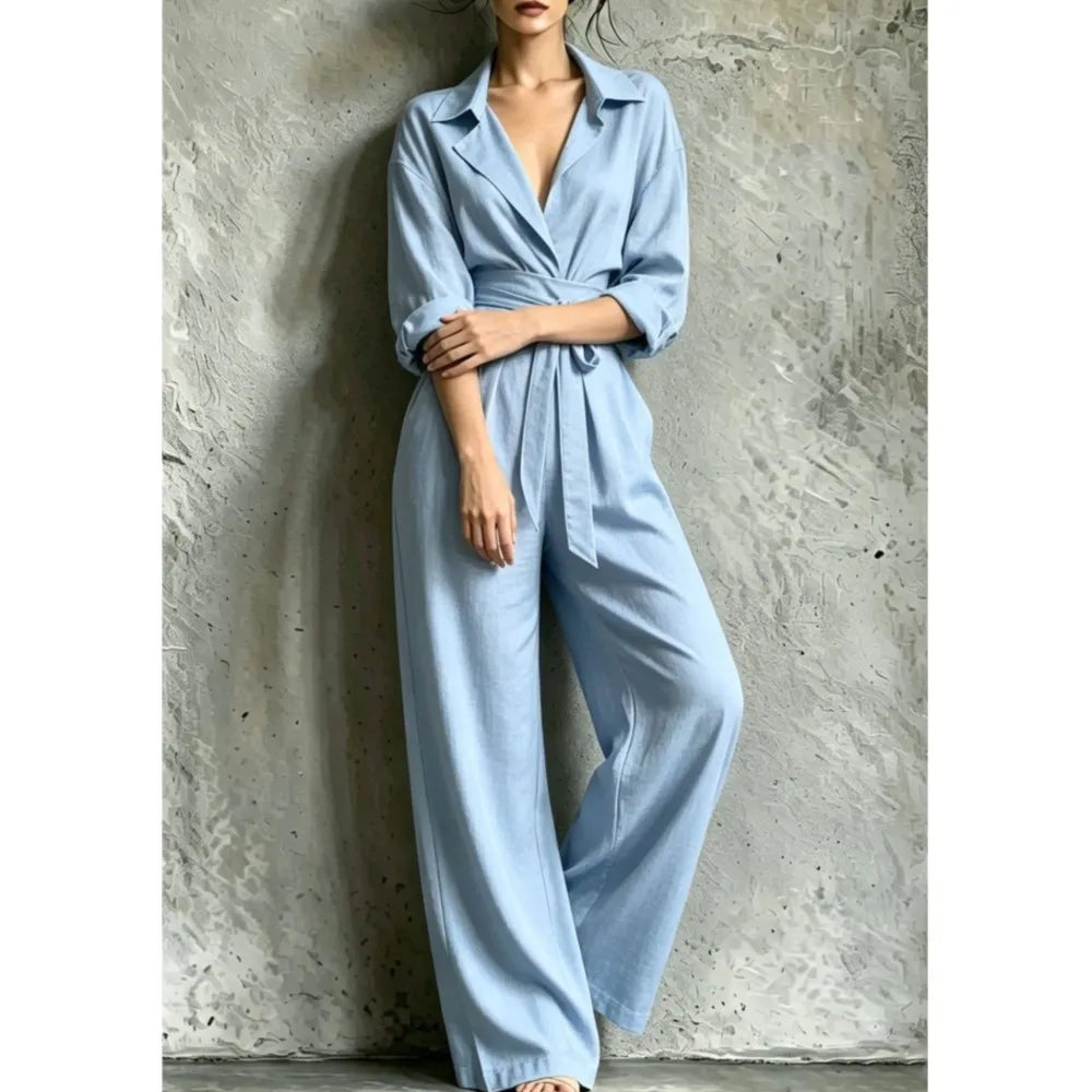 Giada Tailored Wide Leg Jumpsuit