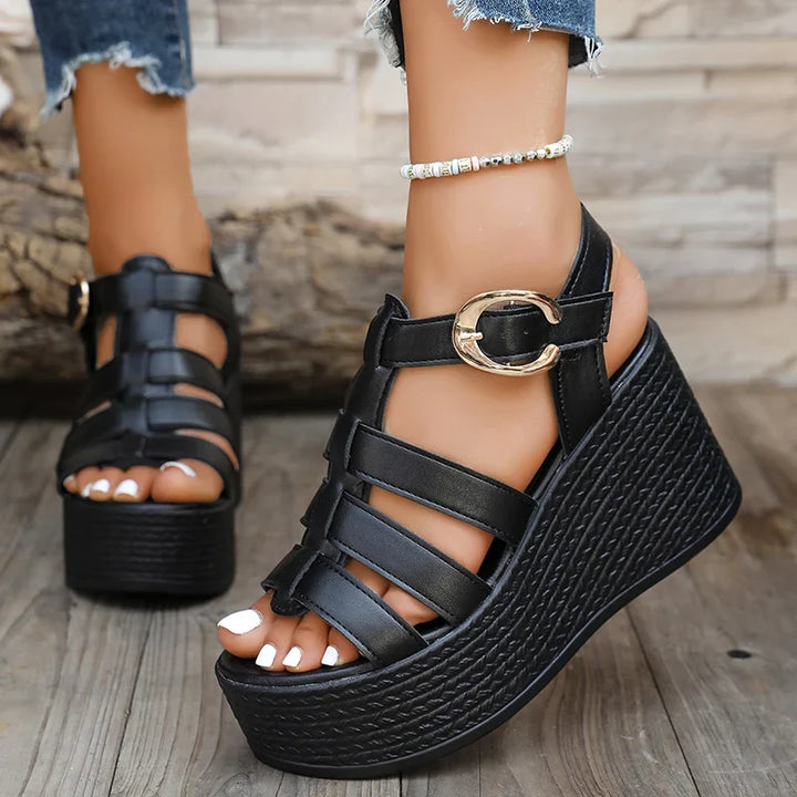 Arabella Gladiator Platform Sandals
