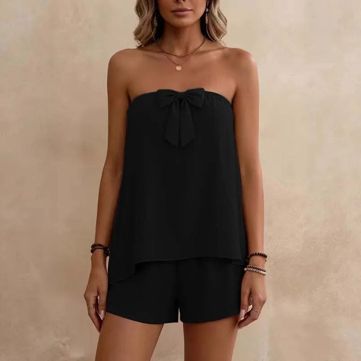 Melody Strapless Summer Co-Ord Set