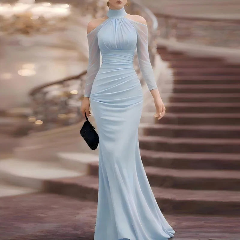 Martha Off Shoulder Wedding Guest Dress