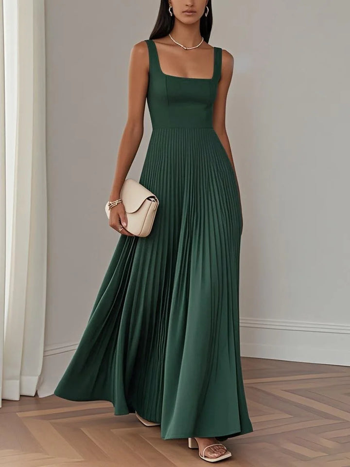 Maudeline Pleated Wedding Guest Dress