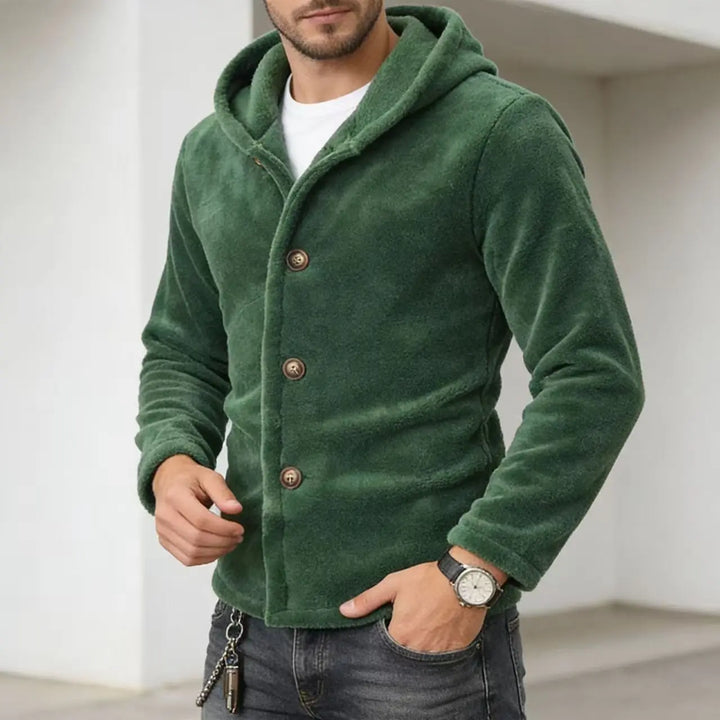 Mitchell Button Front Fleece Jacket
