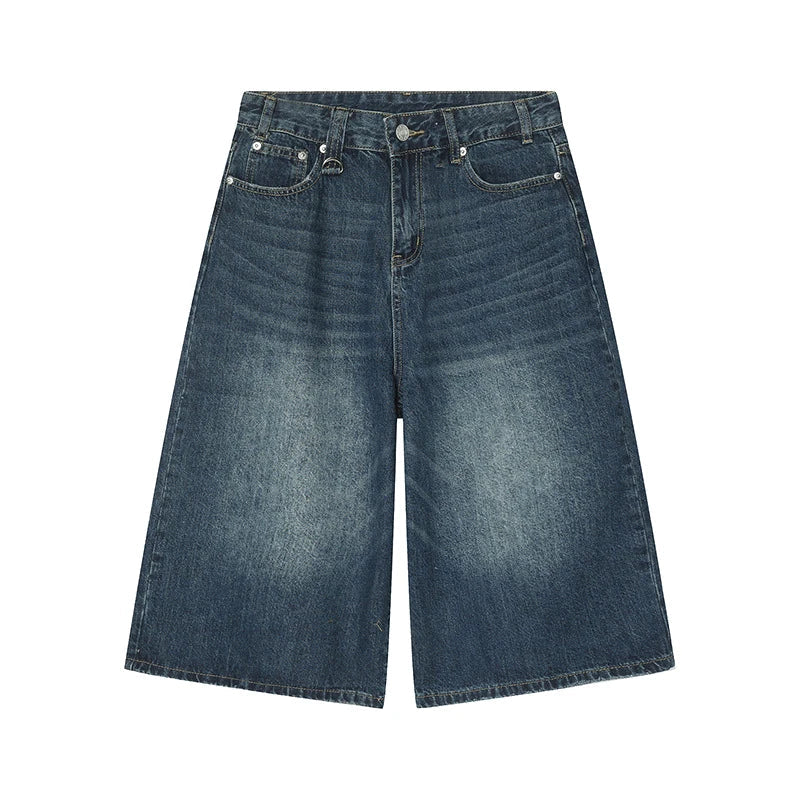 Hailey Vintage Baggy Denim Shorts