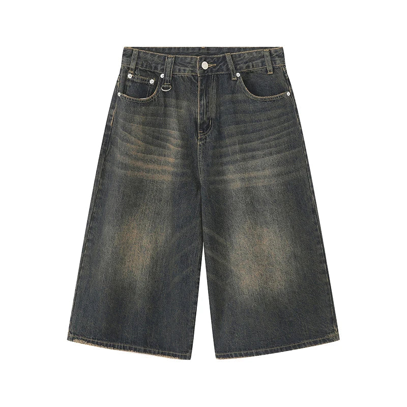 Hailey Vintage Baggy Denim Shorts