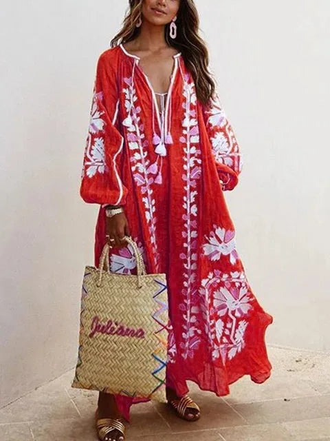 Annalise Bohemian Maxi Dress