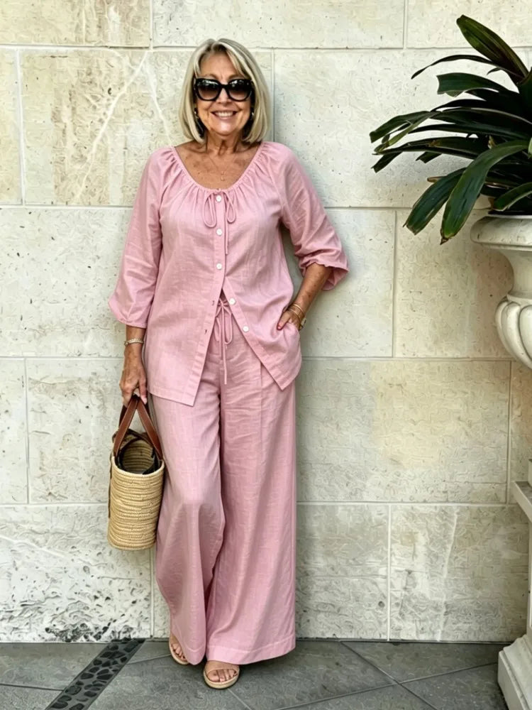 Valeria Summer Relaxed Matching Set
