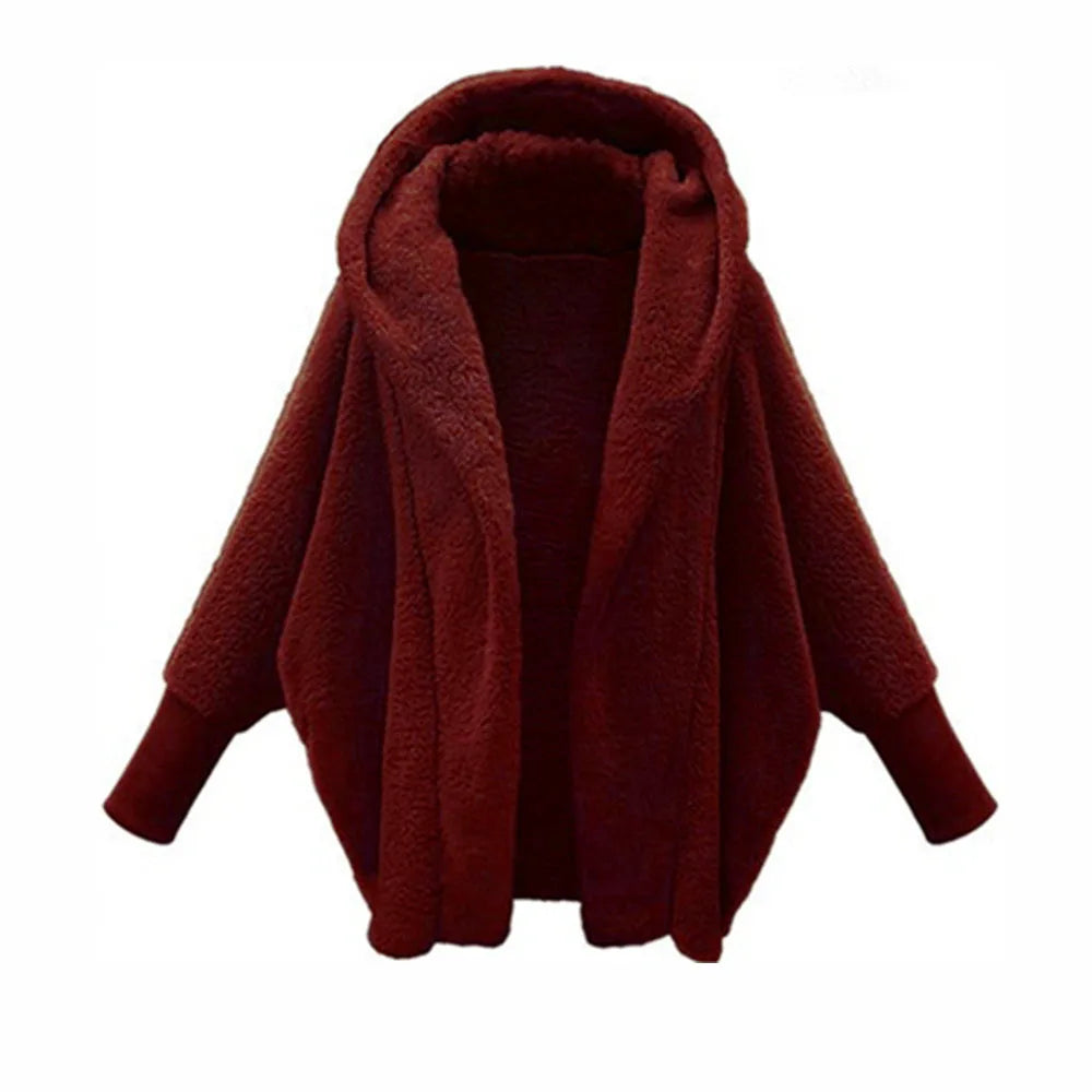 Winifred Open Front Fleece Coat