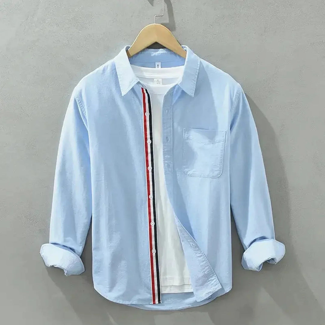 Preston Striped Button Up Shirt