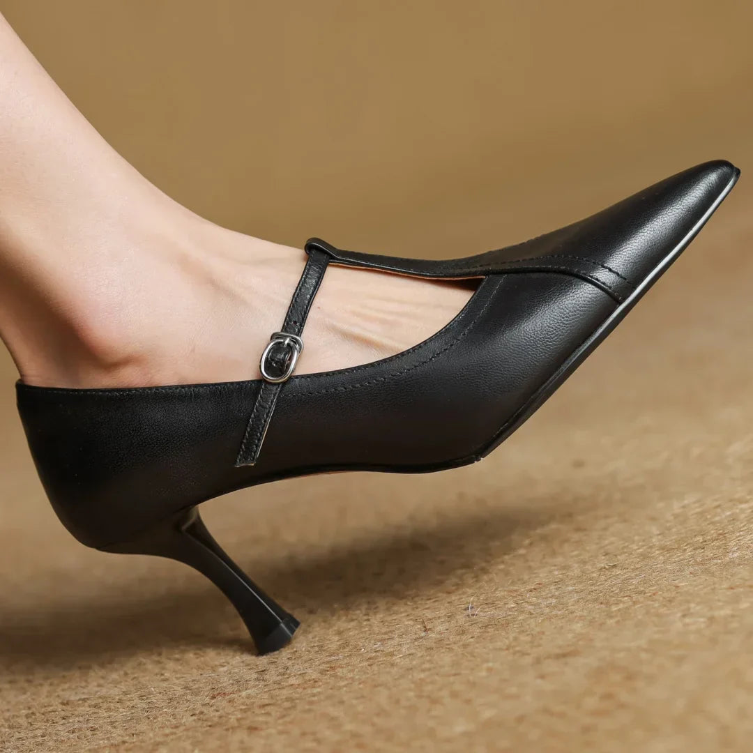 Sandra Leather Pumps