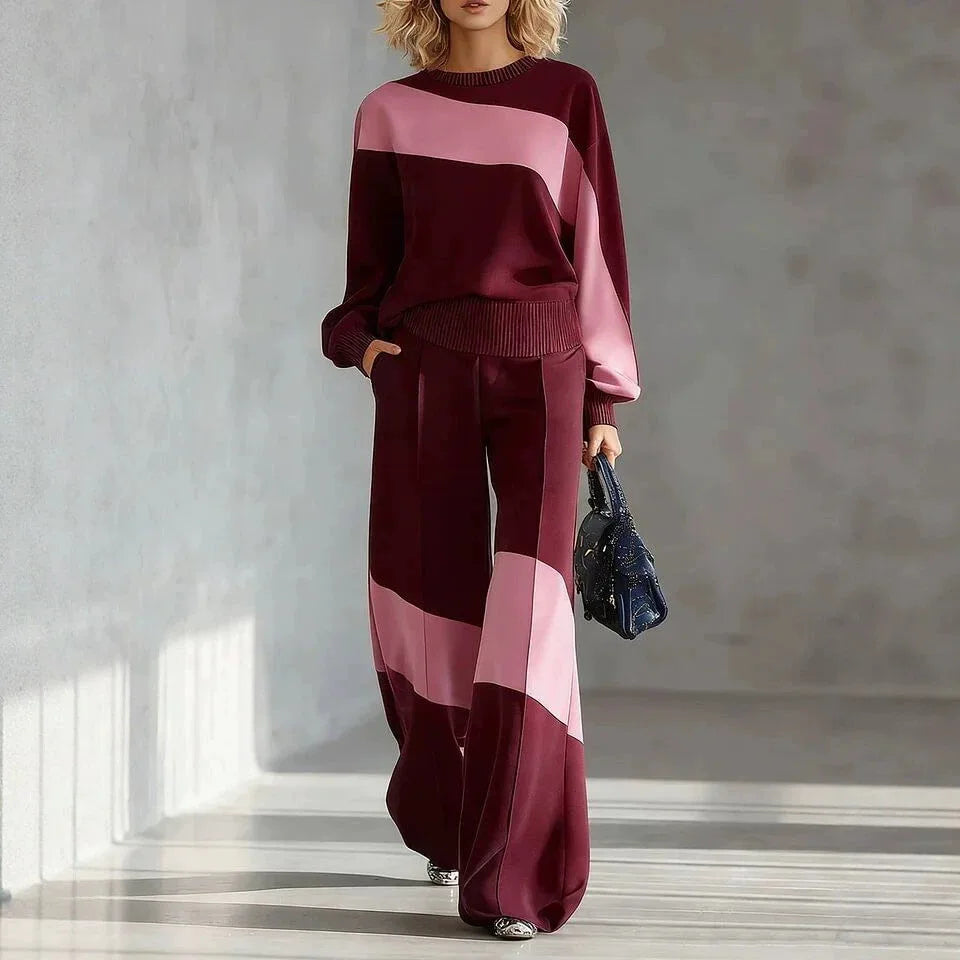 Fenmore Color Block Two Piece Set