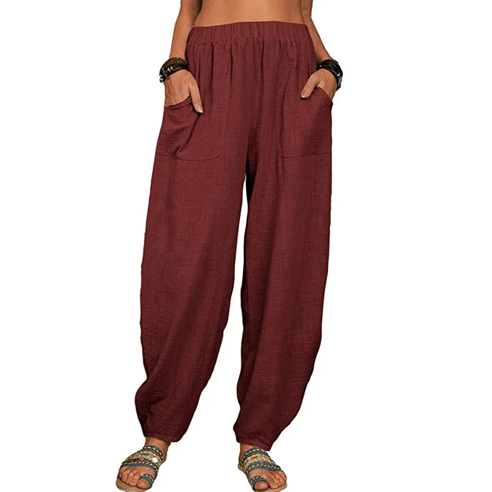 Lilliana Loose Fit Balloon Pants