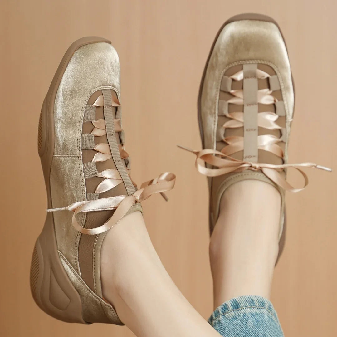 Megan Comfort Lace Up Walking Shoes