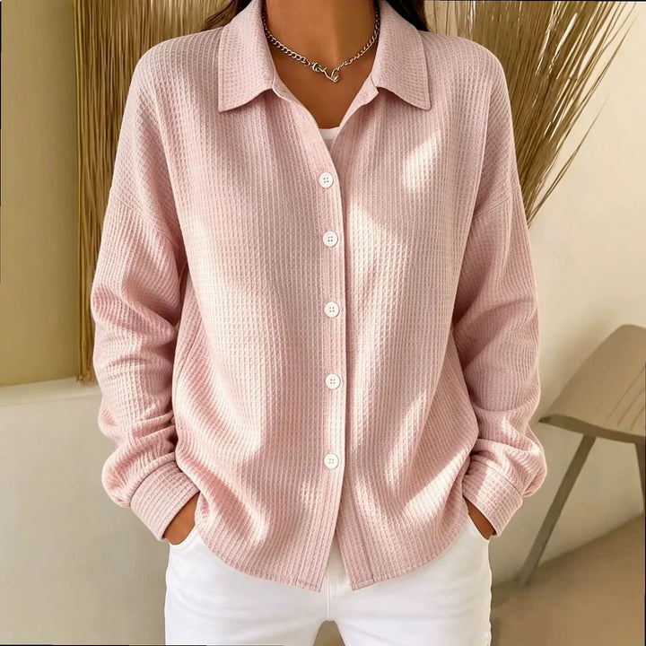 Marisette Button Front Blouse