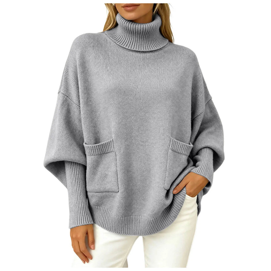 Freya Batwing Turtleneck Sweater