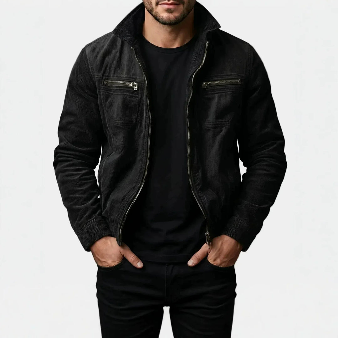 Nathaniel Corduroy Moto Jacket