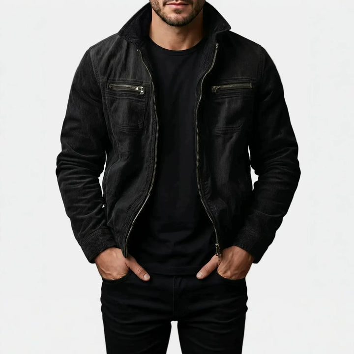 Nathaniel Corduroy Moto Jacket