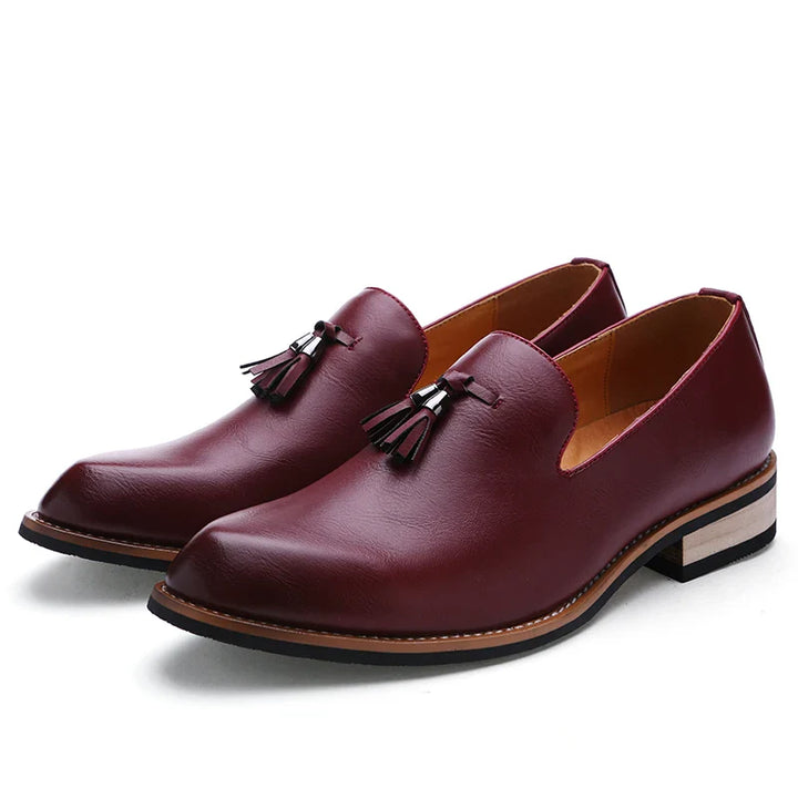 Belmont Leather Wedding Dress Loafers