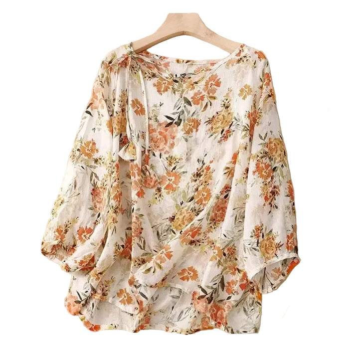 Avery Relaxed Floral Blouse