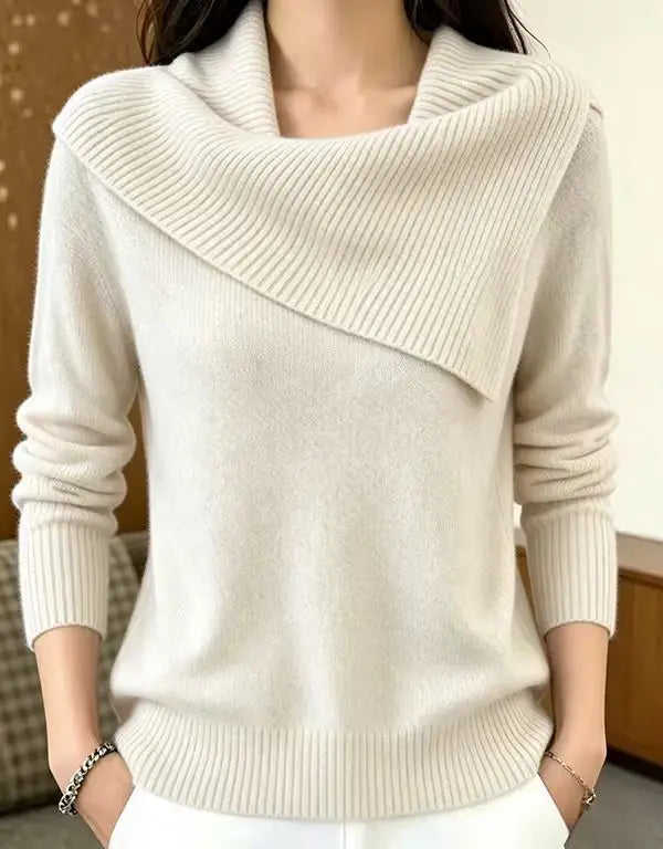 Celestine Foldover Collar Sweater