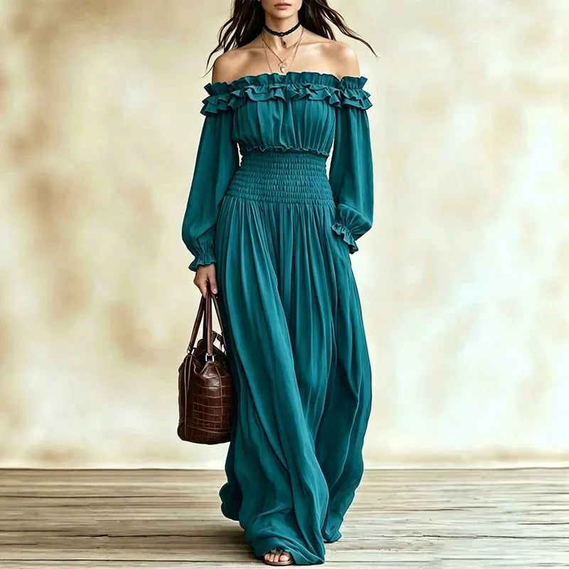 Amara Off Shoulder Maxi Dress