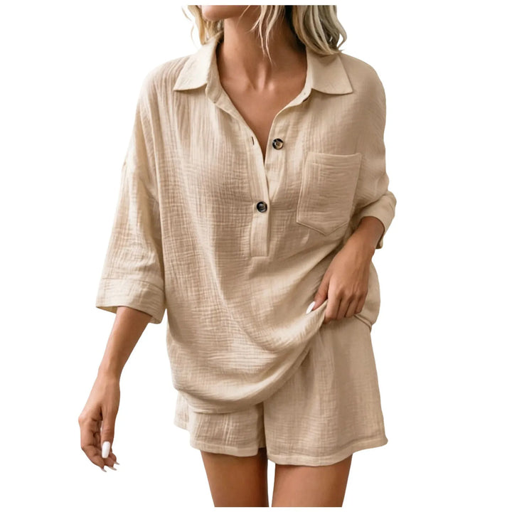 Rosetta Breathable Linen Set