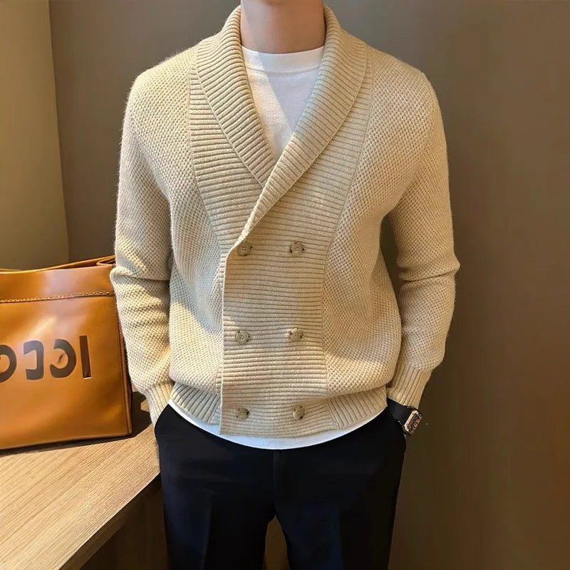 Castor Shawl Collar Cardigan
