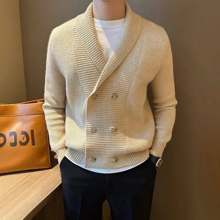 Castor Shawl Collar Cardigan